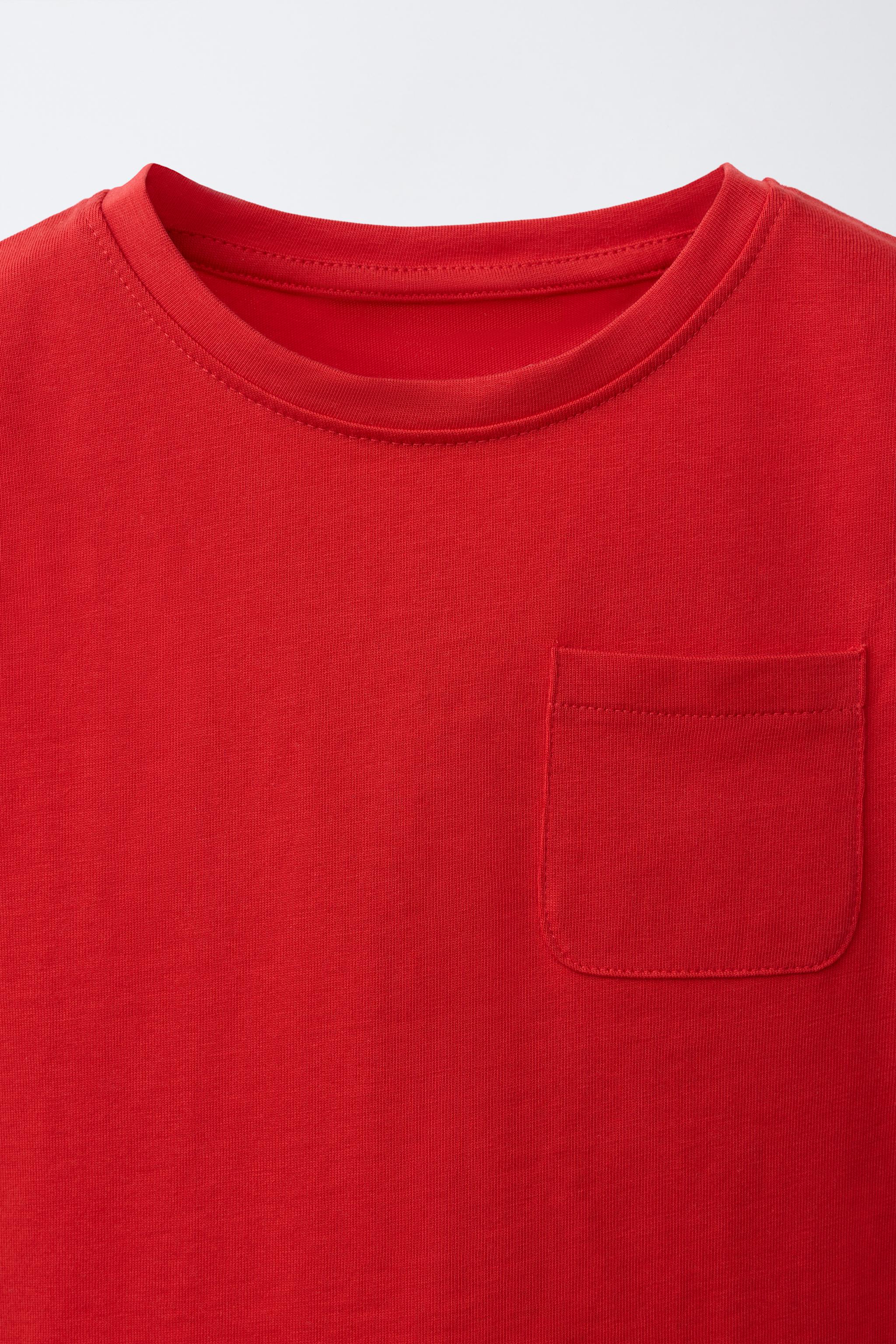 PLAIN POCKET T-SHIRT